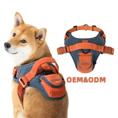 Arnés para perros de pana