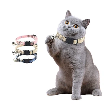 Collar de gato a cuadros